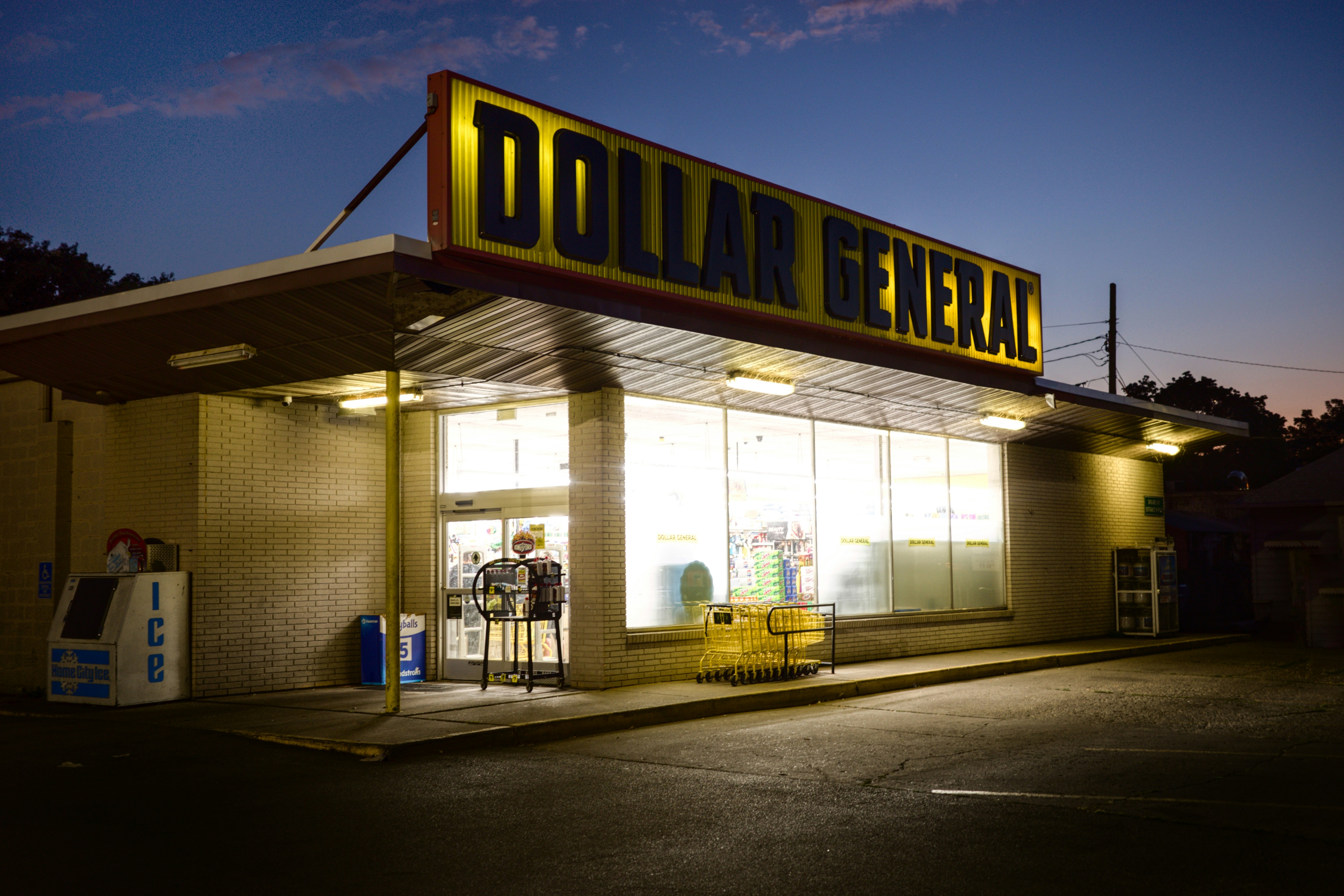 Dollar General at Dusk